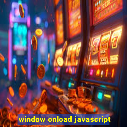 window onload javascript