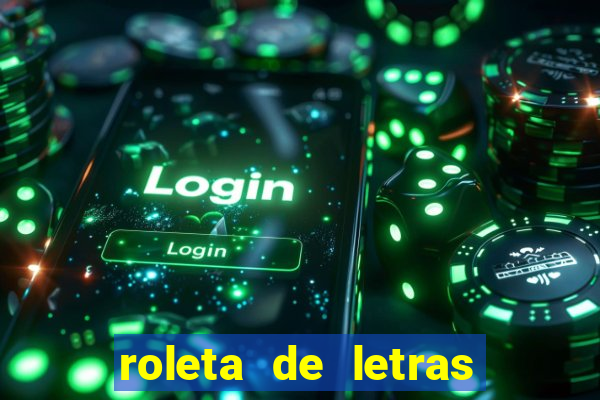 roleta de letras stop online