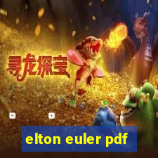 elton euler pdf