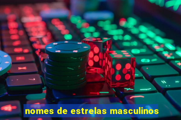 nomes de estrelas masculinos