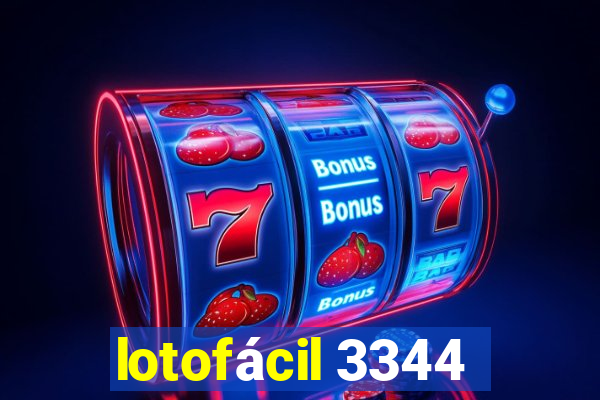 lotofácil 3344