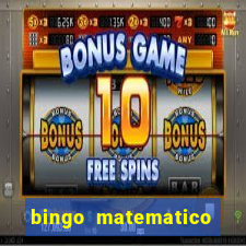 bingo matematico para ensino medio