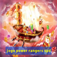 jogo power rangers spd